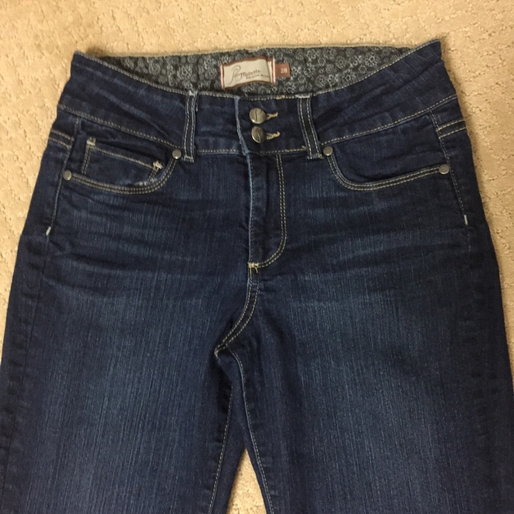 Paige Hidden Hills Premium Denim Boot Cut Jeans